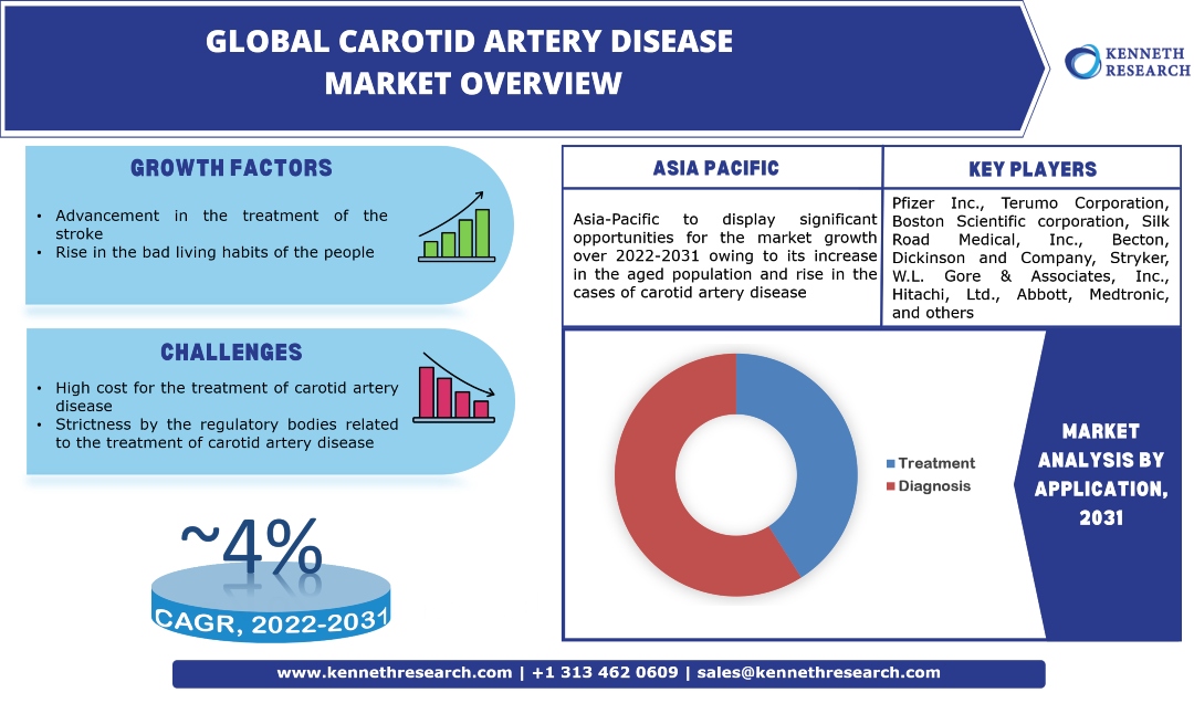 Global Carotid Artery Disease Market Industry Analysis, Scope