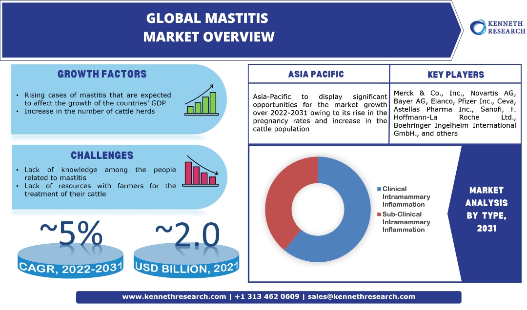 Global Mastitis Market Industry Analysis and Scope
