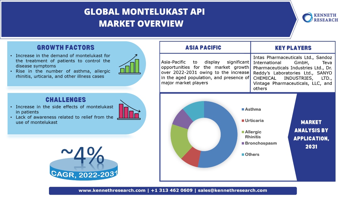 Global Montelukast API Market Industry Analysis & Scope