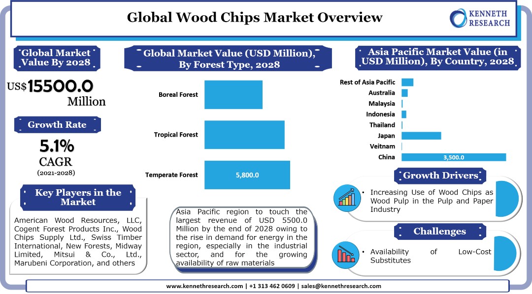 Global Wood Chips Market Industry Analysis and Scope