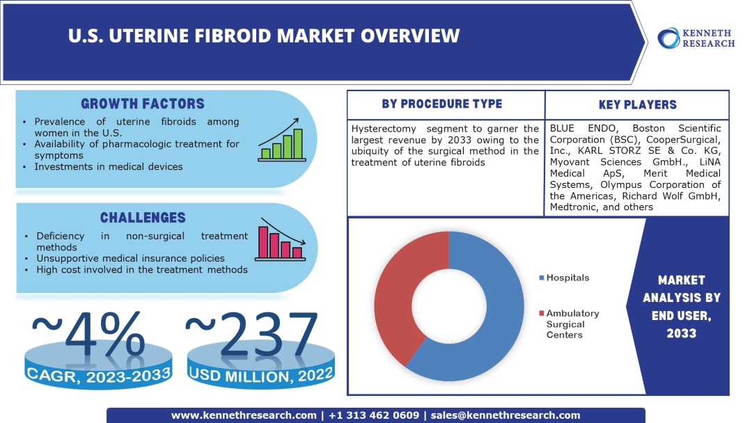 U.S. Uterine Fibroid Treatment Market Size and Forecast to 2033